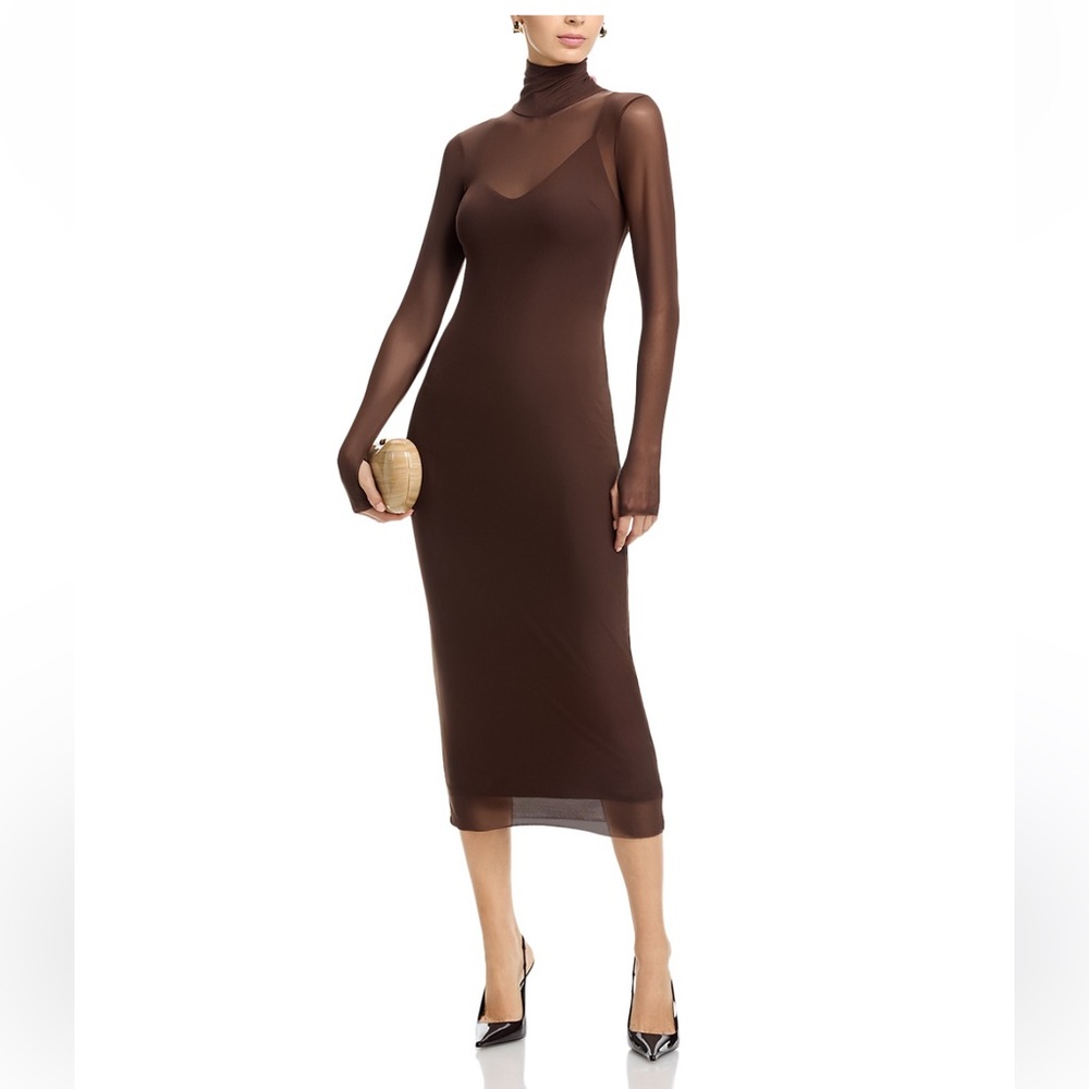 AFRM Shailene Turtle Neck Dress